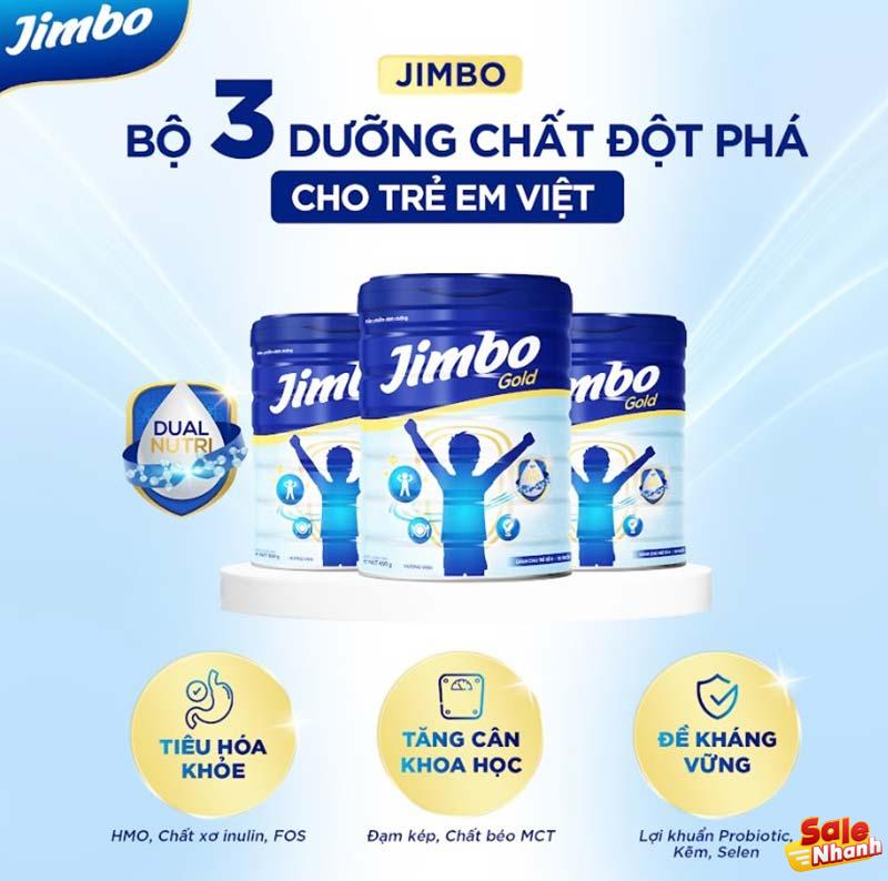 Dưỡng chất sữa Jimbo